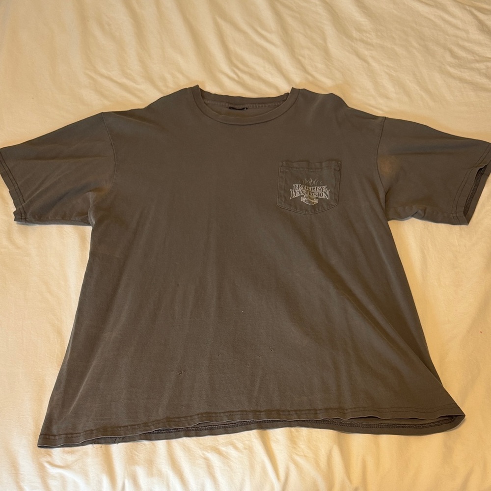 Vintage Harley-Davidson Charcoal Short Sleeve Tee